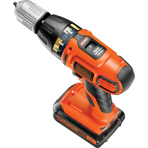 18V AutoSelect Lithium Accuklopboormachine - ASL188KB | BLACK+DECKER