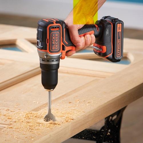 Black and Decker - 18V Brushless accuschroefboormachine - BL186K