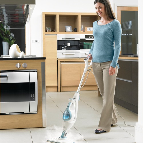 Black and Decker - 1600W 2in1 Steam Mop Deluxe  Steambuster - FSMH1621