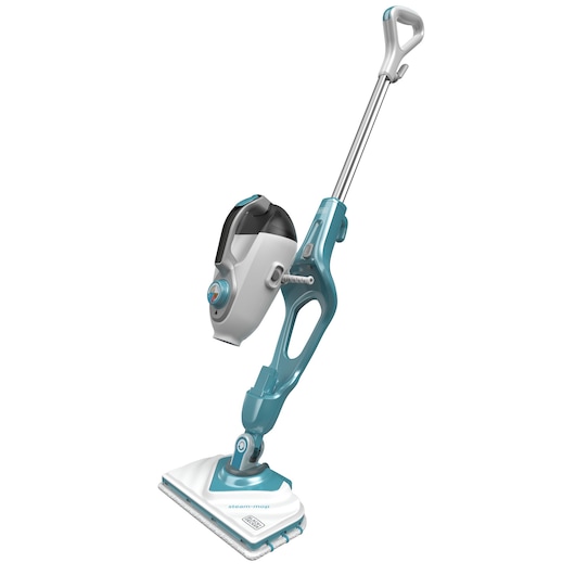 1600W Steam-mop met SteaMitt, deltavoet en 15 accessoires