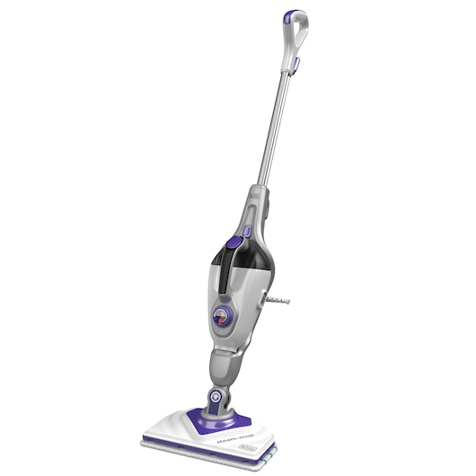 1600W Steam-mop met SteaMitt, deltavoet en 17 accessoires