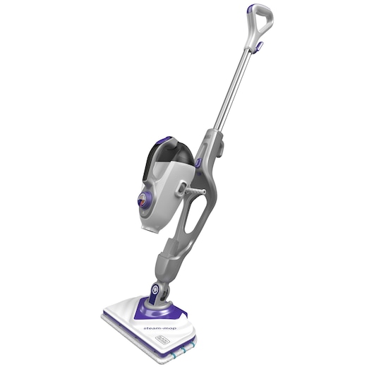 1600W Steam-mop met SteaMitt, deltavoet en 17 accessoires