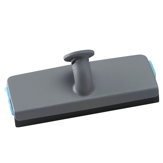 BLACK+DECKER BHSM1615DSM grey steam mop head accessory, rectangular design, white background, top angle.