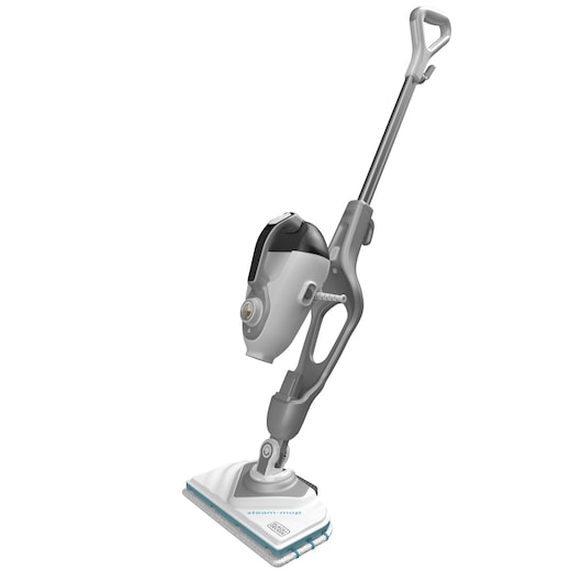1600W Steam-mop met deltavoet en 8 accessoires