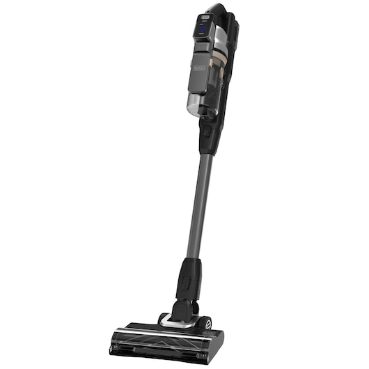 Angled view of the BLACK+DECKER® POWERSERIES™ PREMIER™ 18V Cordless Stick Vacuum.