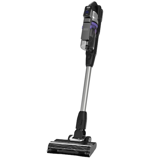 Angled view of the BLACK+DECKER® POWERSERIES™ PREMIER™ 18V Cordless Stick Vacuum.