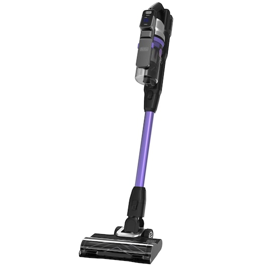 Angled view of the BLACK+DECKER® POWERSERIES™ PREMIER™ 18V Cordless Stick Vacuum.