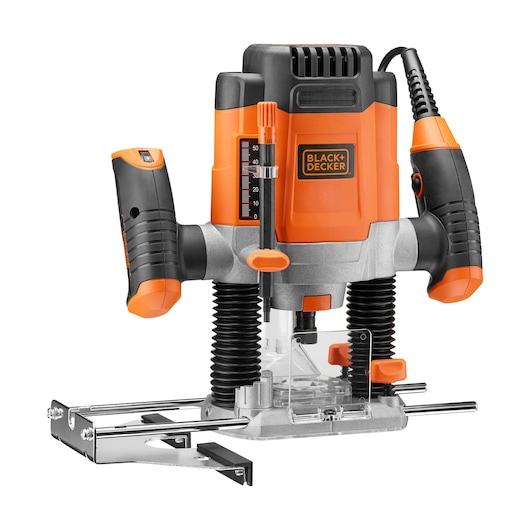 1200W 6.35mm Bovenfrees met accessoires in koffer